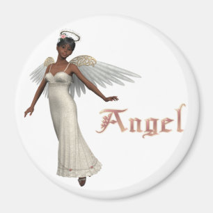 KRW Sweet Angel - African American Magnet