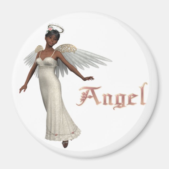 KRW Sweet Angel - African American Magnet (Front)