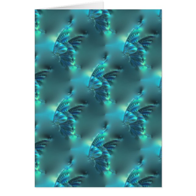 KRW Teal Butterfly (Front)