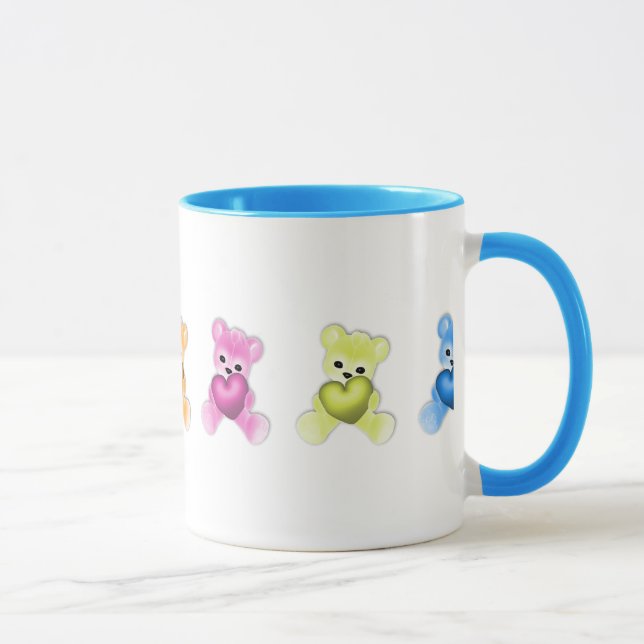 KRW Teddy Rainbow Mug (Right)