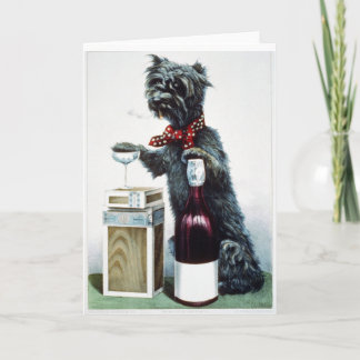 KRW Vintage A Jolly Dog 1878 Card