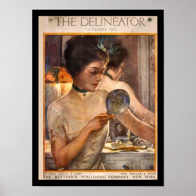 KRW Vintage Delineator 1910 Magazine Print (Front)