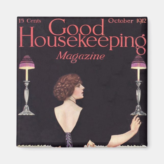KRW Vintage Good Housekeeping 1912 Magnet (Front)
