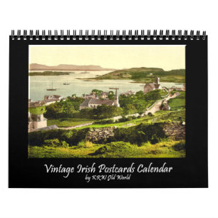 KRW Vintage Irish Postcard Calendar 2010