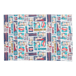 Krypto Comic Panel Pattern Pillowcase