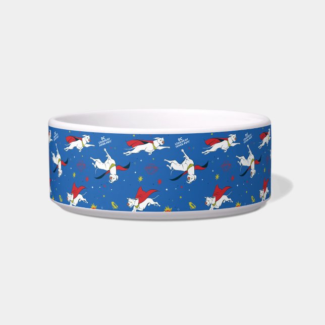 Krypto Flying Pattern Bowl (Front)