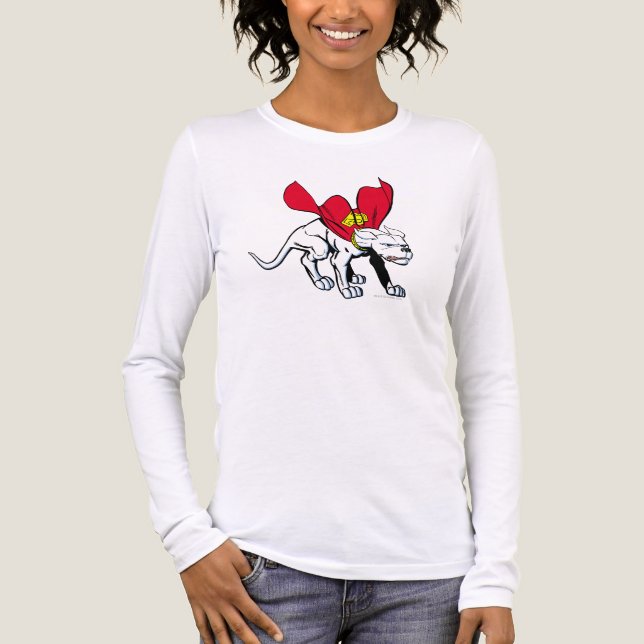 Krypto Growls Tri-Blend Shirt (Front)