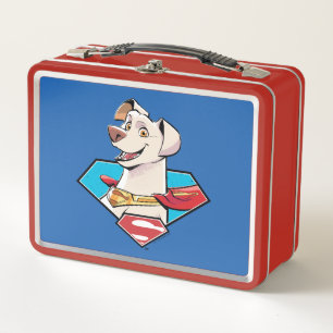Krypto S-Shield Graphic Metal Lunch Box
