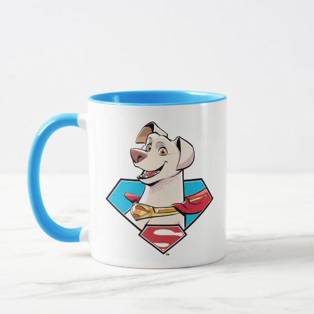 Krypto S-Shield Graphic Mug (Left)