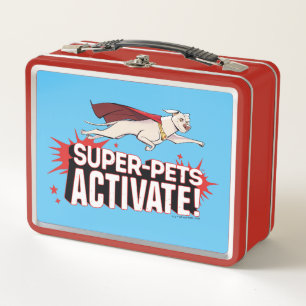 Krypto: Super-Pets Activate! Metal Lunch Box
