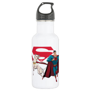 Krypto & Superman 532 Ml Water Bottle