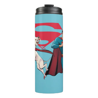 Krypto & Superman Thermal Tumbler