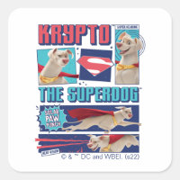 Krypto The Super-Dog Comic Panels