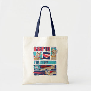 Krypto The Super-Dog Comic Panels Tote Bag