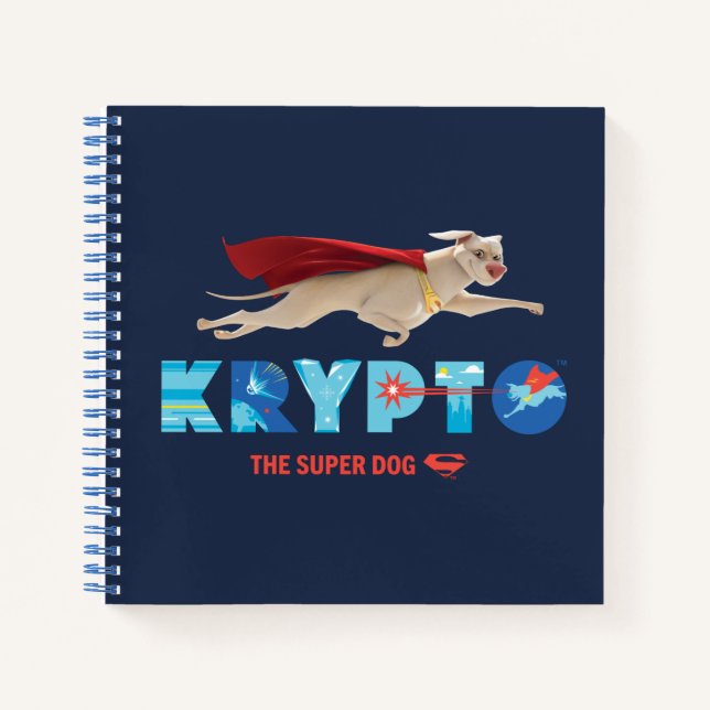 Krypto The Super-Dog Notebook (Front)