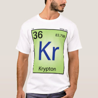 Krypton (Kr) Element T-Shirt - Front Only