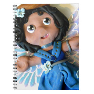 Krystal Angel II Spiral Notebook