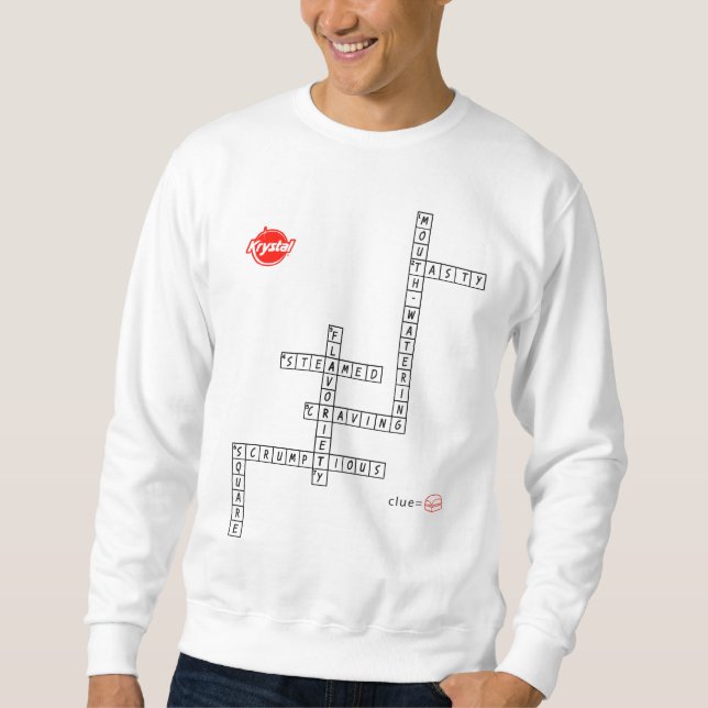 Krystal Crossword Sweatshirt (Front)
