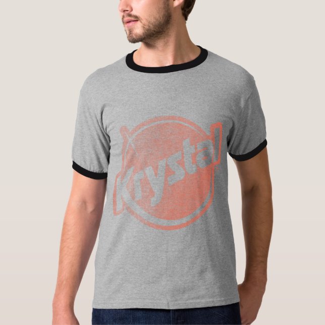 Krystal Logo Faded T-Shirt (Front)