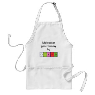 Krystin periodic table name apron