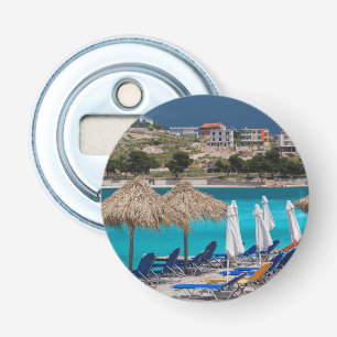 Ksamil, town beachfront bottle opener