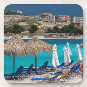 Ksamil, town beachfront coaster