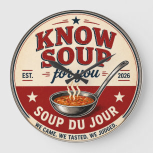 KSFY Kitchen Wall Clock