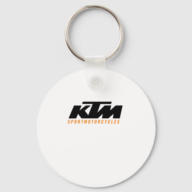 Ktm Logo Sticker2  Key Ring (Front)