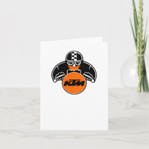 Ktm Logo Sticker4  Card