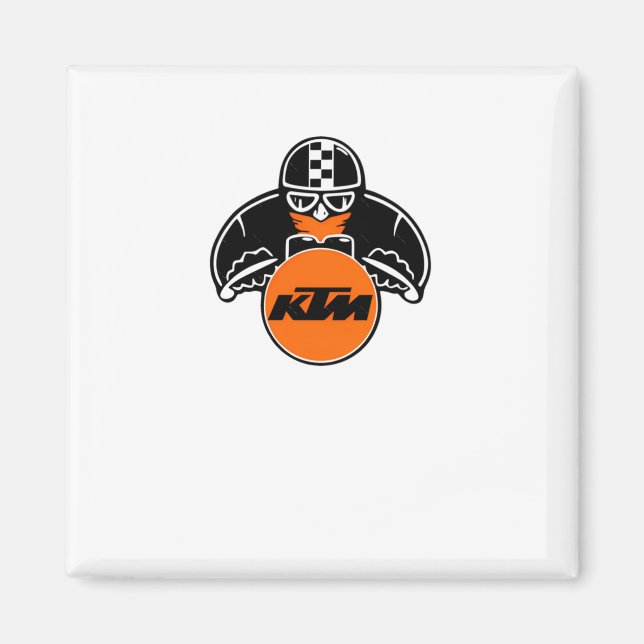 Ktm Logo Sticker4  Magnet (Front)