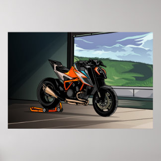KTM SuperDuke the beast Poster