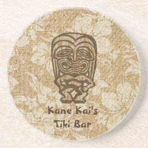 Ku-Tiki Hawaiian Tiki Bar Coasters