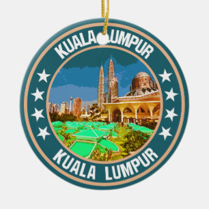Kuala Lumpur                                       Ceramic Tree Decoration