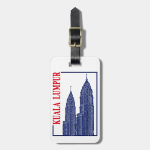 Kuala Lumpur Luggage Tag