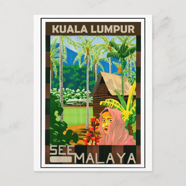 Kuala Lumpur, Malaysia Postcard (Front)
