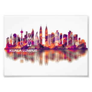 Kuala Lumpur Malaysia Skyline Photo Print
