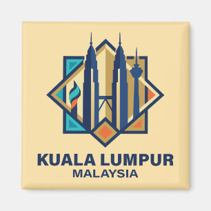 Kuala Lumpur Malaysia Southeast Asia Magnet