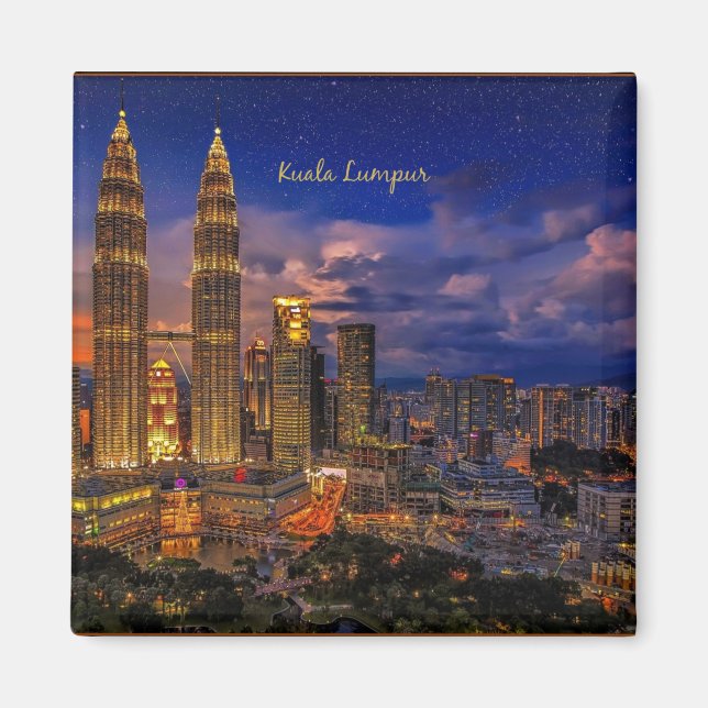 Kuala Lumpur, Petronas Twin Towers Magnet (Front)