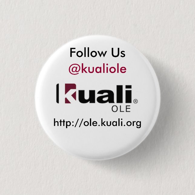 Kuali OLE Button 2 (Front)