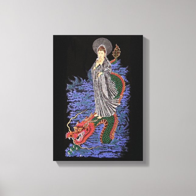 Kuan yin canvas picture print (Front)