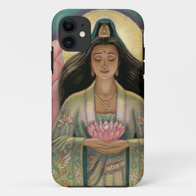 Kuan Yin Goddess of Compassion iPhone 5 Case (Back)