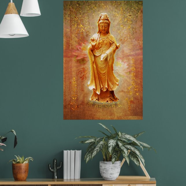 Kuan Yin Poster (Living Room 1)