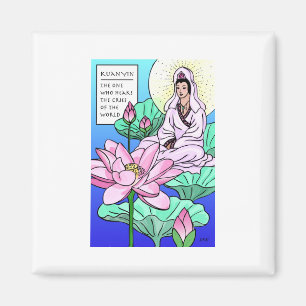 Kuan Yin, Quan Yin, Hears Your Cries Magnet