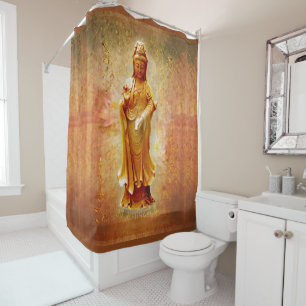 Kuan Yin Shower Curtain