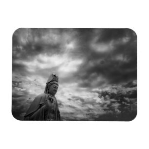 Kuan Yin Statue Fine Art Photograph Magnet
