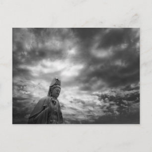 Kuan Yin Statue Fine Art Photograph Postcard