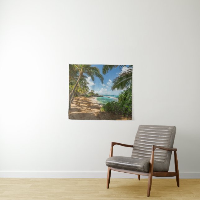 Kuau Cove Beach | Maui, Hawaii Tapestry (In Situ (Horizontal))