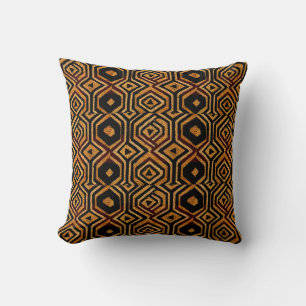 Kuba Cloth Pattern Cushion