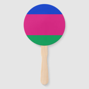 Kuban People's Republic Flag Hand Fan