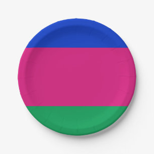 Kuban People's Republic Flag Paper Plate